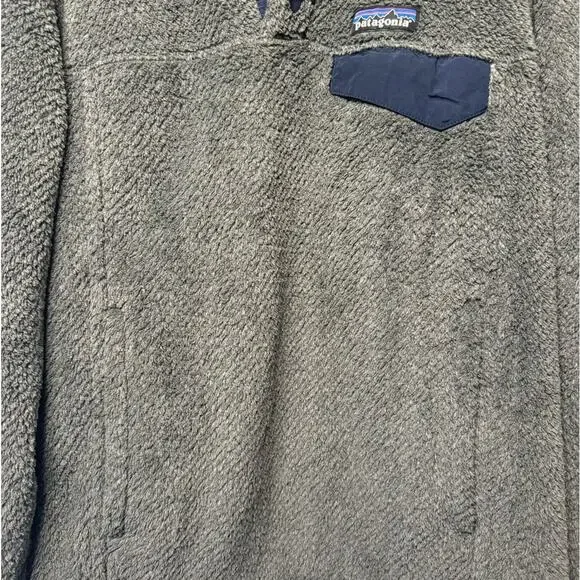PATAGONIA Worn Wear Women’s Re-Tool Snap-T Pullover Winter Jacket Gray Size XS - Picture 2 of 6